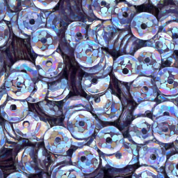 5mm Slightly Cupped Hologram Winter Sky