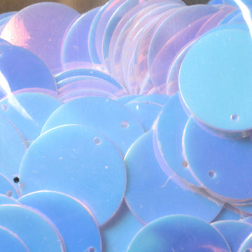 20mm Paillette Crystal Opaque White 50 grams
