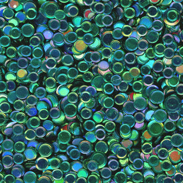Iridescent Confetti Emerald Green 100 grams