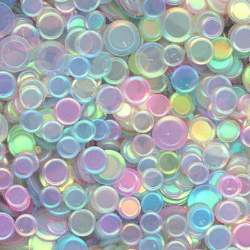 Rainbow Pearl Confetti Mixed Colors 100 Grams