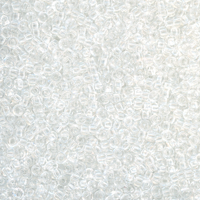 11/0 Bead Clear Glossy 250 Grams