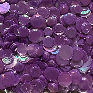 Opaque Iridescent Confetti Dark Purple 100 Grams