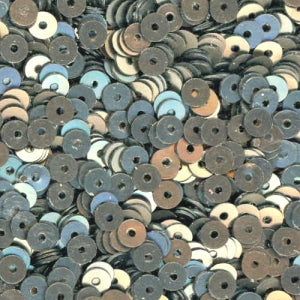 4mm Flat Satin Gunmetal Gray 50 Grams
