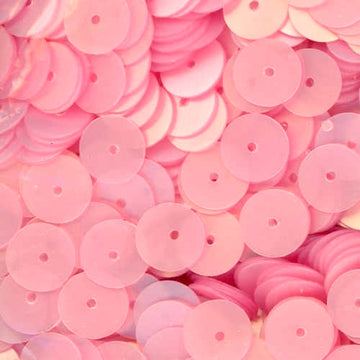 8mm Flat Satin Light Pink 50 Grams