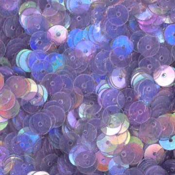 5mm Flat Iridescent Light Purple 50 Grams