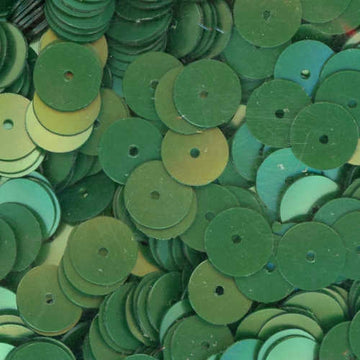 8mm Flat Satin Emerald Green 50 Grams