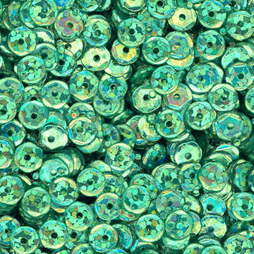 5mm Slightly Cupped Hologram Magic Mint 50 grams