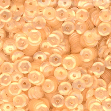 5mm Slightly Cupped Satin Nude 50 Grams