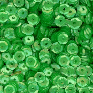 5mm Slightly Cupped Satin Shamrock 50 Grams