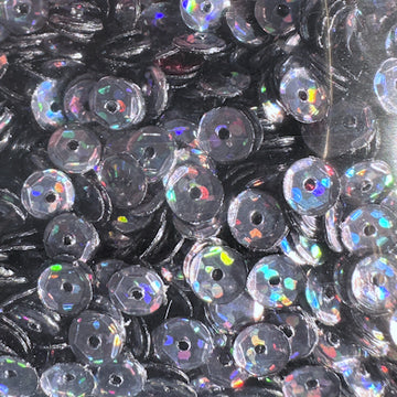 5mm Slightly Cupped Hologram Steely