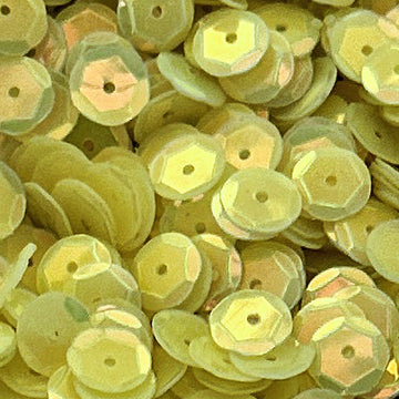 10mm Slightly Cupped Opalescent Cheerful 50 grams