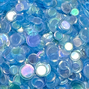 Iridescent Confetti Lt. Duck Wing Blue