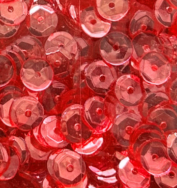 5mm Slightly Cupped Watermelon Ice 50 Grams