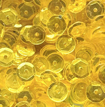 6mm Slightly Cupped Lemon Ice 50 Grams