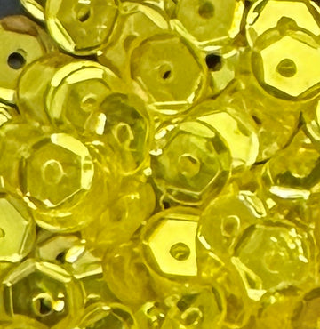 8mm Slightly Cupped Lemon Ice