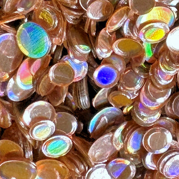 Hologram Confetti Pale Peach 100 grams
