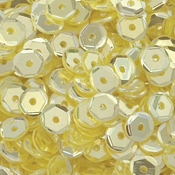 5mm Slightly Cupped Luminous Lemon Sorbet 50 grams