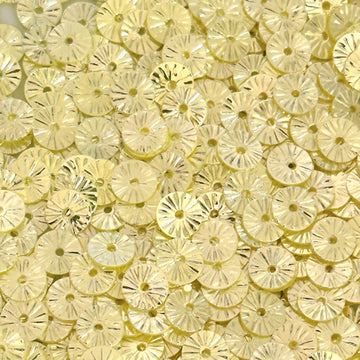 6mm Flat Embossed Luminous Lemon Sorbet