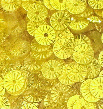 6mm Flat Embossed Lemon Ice
