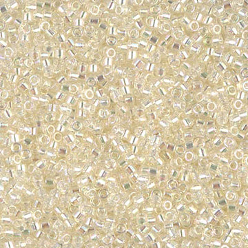 Delica 11/0 Cream Crystal Rainbow