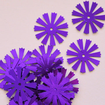 17mm Spokes Metallic Purple Orchid
