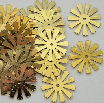 17mm Spokes Metallic Gold