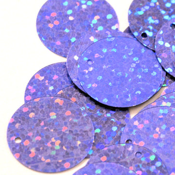 20mm Hologram Paillette Tanzanite