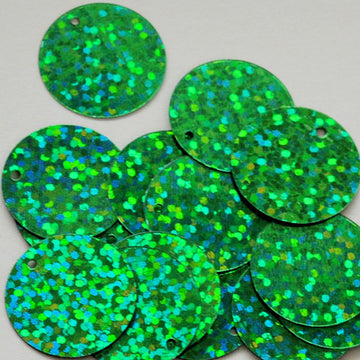 20mm Hologram Paillette Green 1000 count