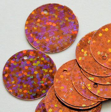 20mm Hologram Paillette Terracotta 1000 count