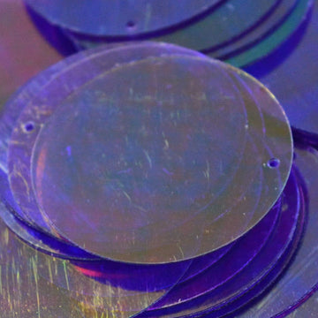 30mm Paillette Crystal Iris Purple Potion