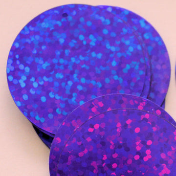 30mm Paillette Hologram Grape