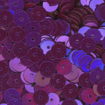 6mm Flat Metallic Grape