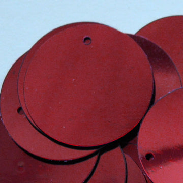30mm Paillette Metallic Dark Red