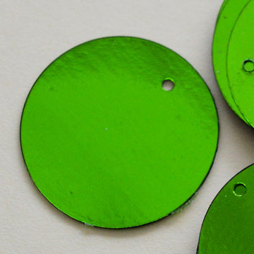 30mm Paillette Metallic Kelly Green