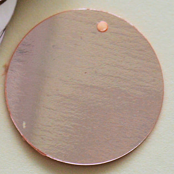 30mm Paillette Metallic Pale Peach