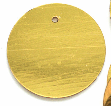 30mm Paillette Metallic Gold 500 Count