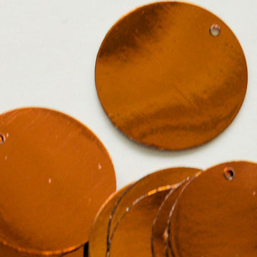 30mm Paillette Metallic Bronze 500 Count