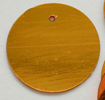 30mm Paillette Metallic Aztec Gold 500 Count