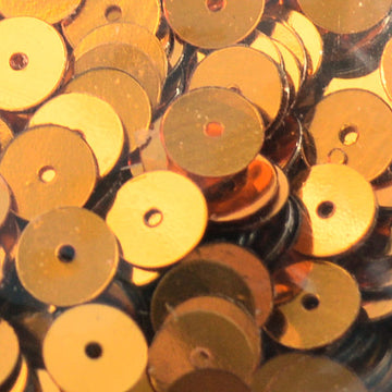 6mm Flat Metallic Aztec Gold
