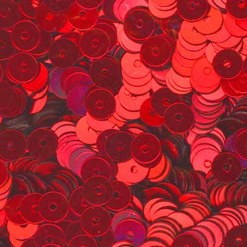 5mm Flat Metallic Red