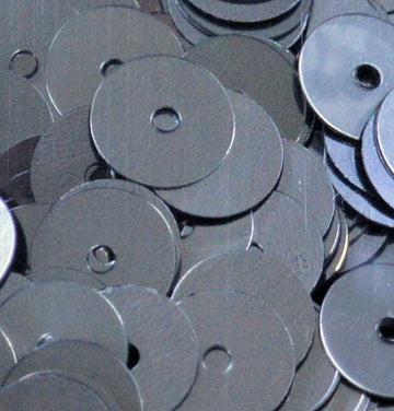 8mm Flat Metallic Gray