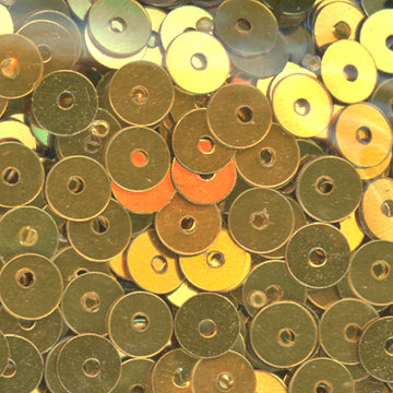 5mm Flat Metallic Bright Gold
