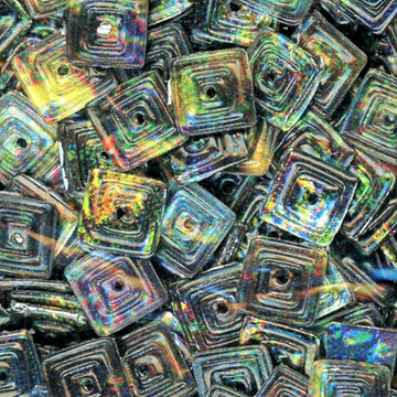 6mm embossed square Galaxy Print