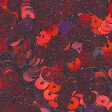 5mm Flat Metallic Dark Red 100 grams