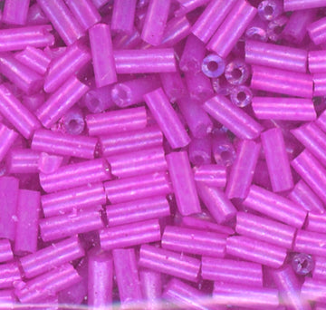 4.5mm Bugle Ceylon Magenta 500 Grams