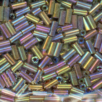 4.5mm Bugle Iridescent Brown 500 Grams