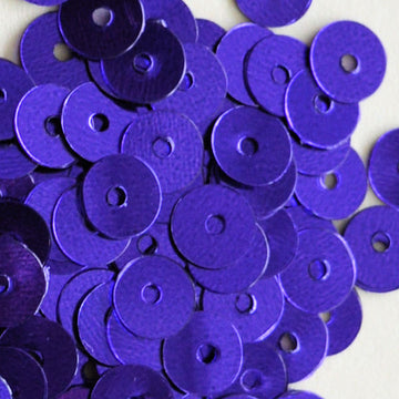 5mm Flat Metallic Purple 100 grams
