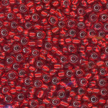 11/0 Bead Silver Lined Red