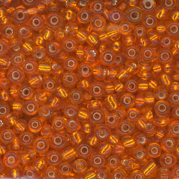 11/0 Bead Silver Lined Orange