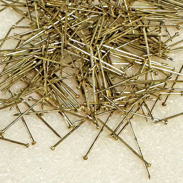 3/4-inch Gold Sequin Pins 100 grams